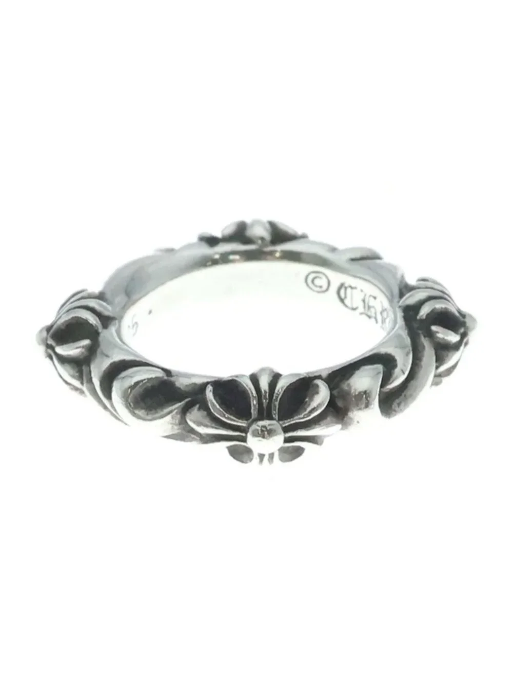 Chrome Hearts Sbt Band Ring Silver